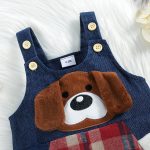 ODASIRA Baby Boy Clothes Infant Outfits Long Sleeve Plaid Bodysuit Romper + Jeans Overalls Jumpsuit Pants Sets - Image 6